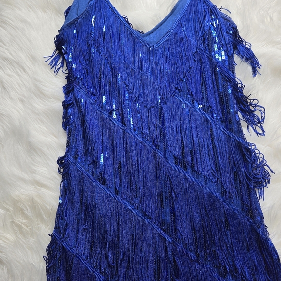From Harajuku Japan - Blue Flapper Dress - Size Medium - Picture 6 of 6